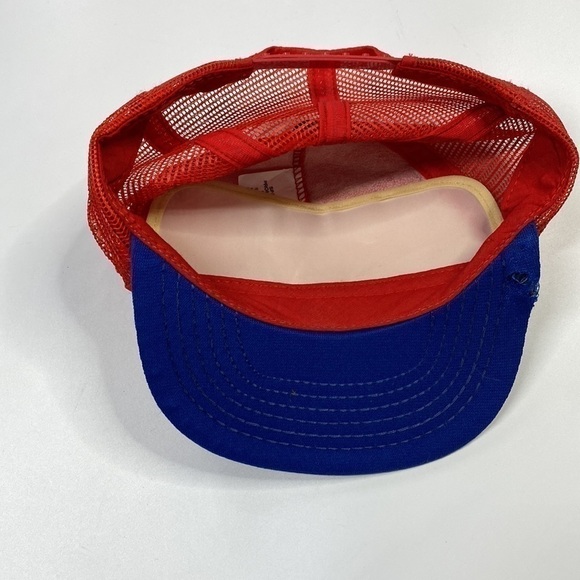 Vintage Spartan Swissmiss Menomonie, Wisconsin Mesh Snapback Hat - Picture 5 of 7